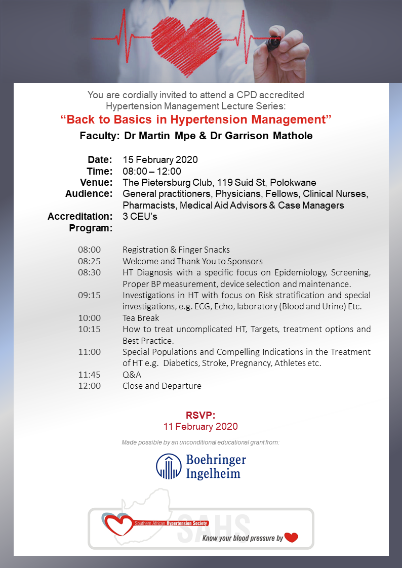 Sahs Gp Program 2020 02 15 Polokwane Invitation Website