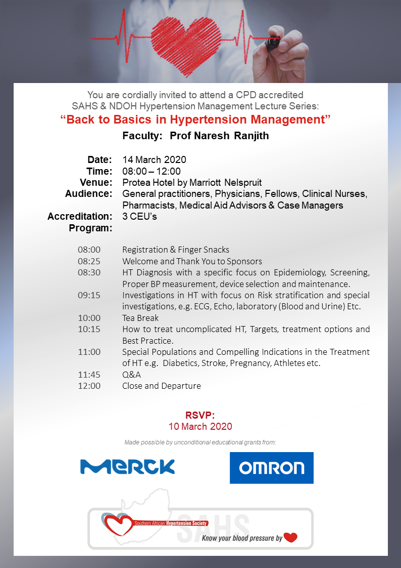Sahs Gp Program 2020 03 14 Nelspruit Invitation